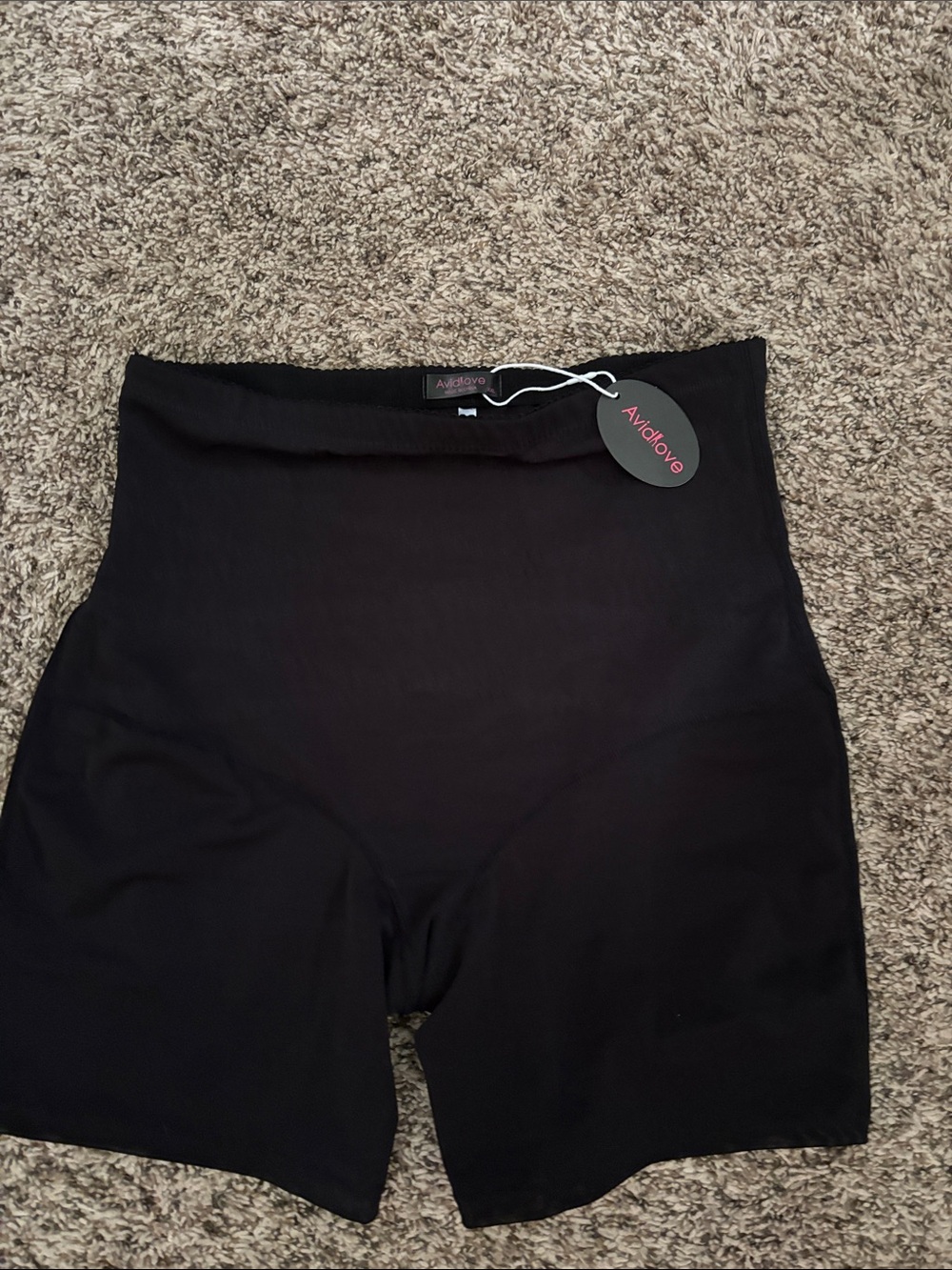 Avidlove High-Waist Black Shaping Shorts
